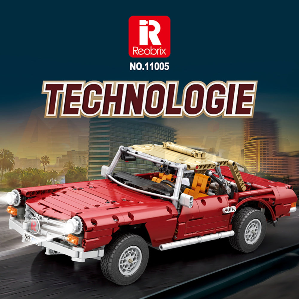 Reobrix 11005-D The 1:10 Scale Mercedes-Benz 280 SL (Motorized Model)