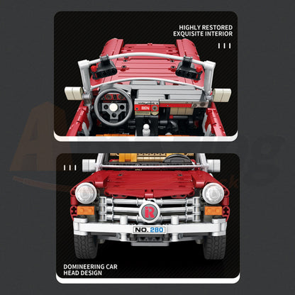 Reobrix 11005-D The 1:10 Scale Mercedes-Benz 280 SL (Motorized Model)