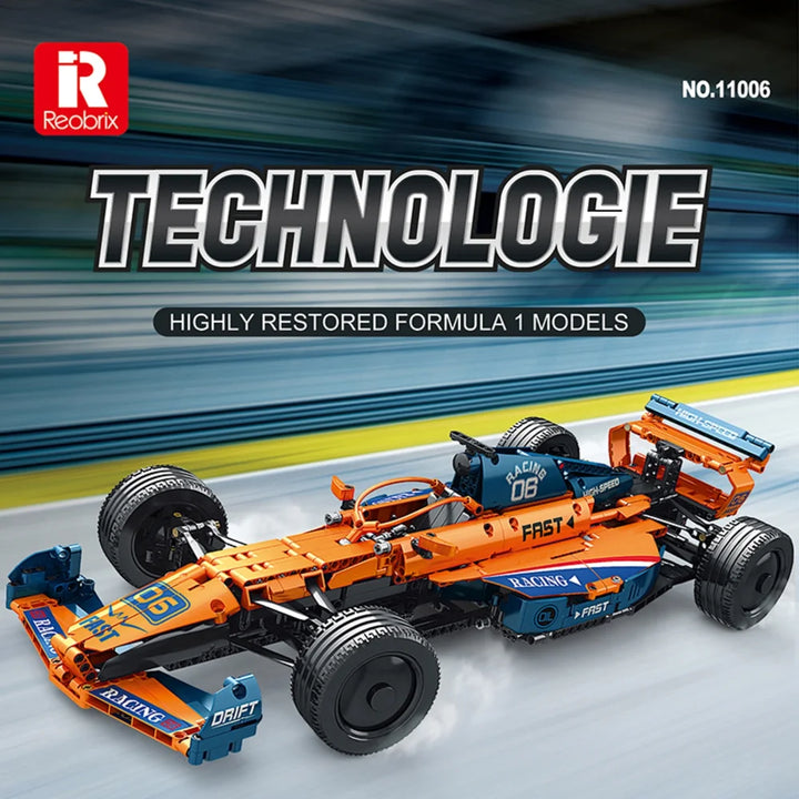 Reobrix ZZ11006-D The 1:8 Scale McLaren F1 Car (Motorized Model)