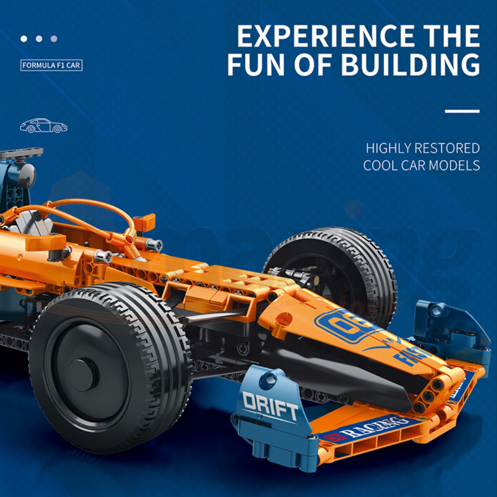 Reobrix 11006-D The 1:8 Scale McLaren F1 Car (Motorized Model)