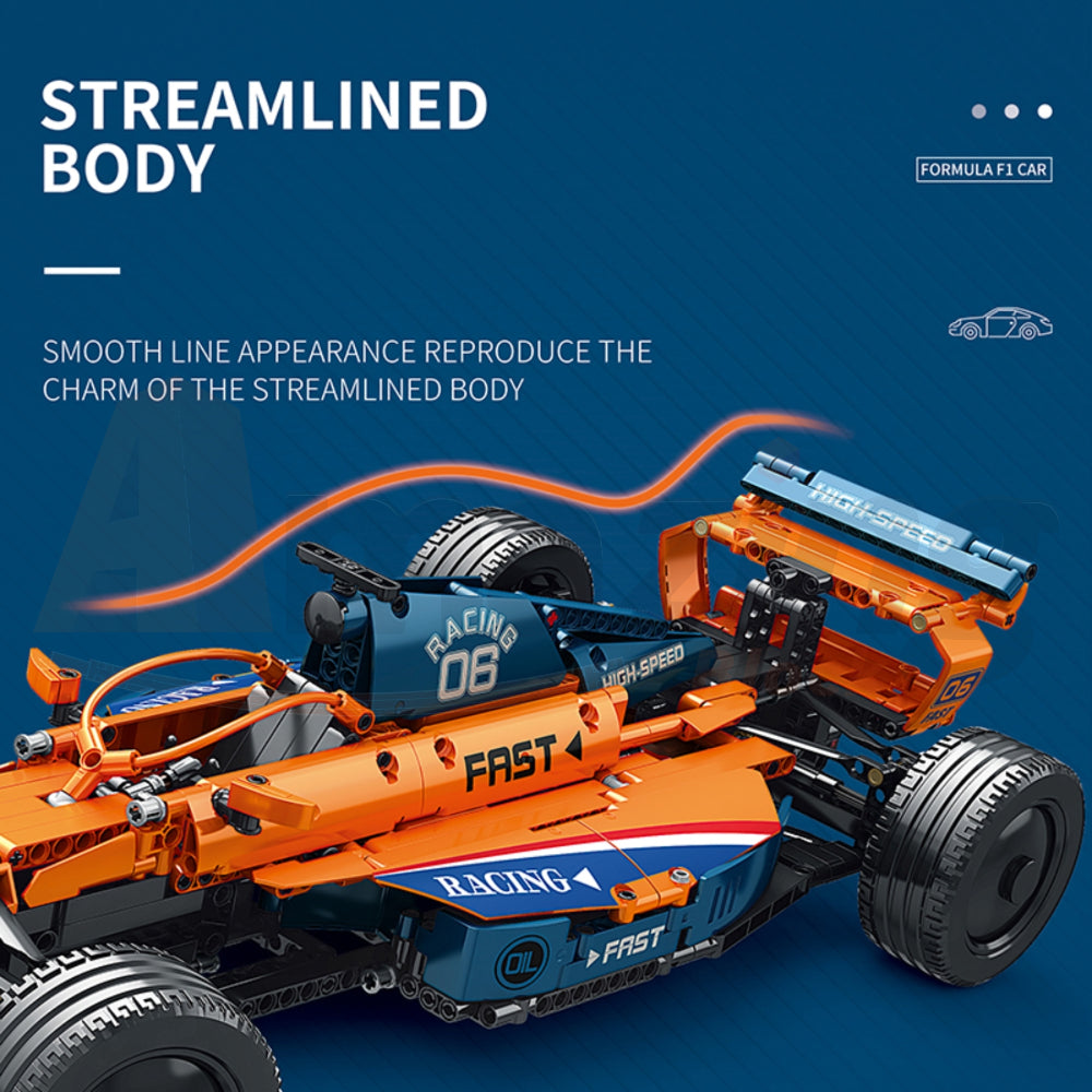 Reobrix 11006-D The 1:8 Scale McLaren F1 Car (Motorized Model)