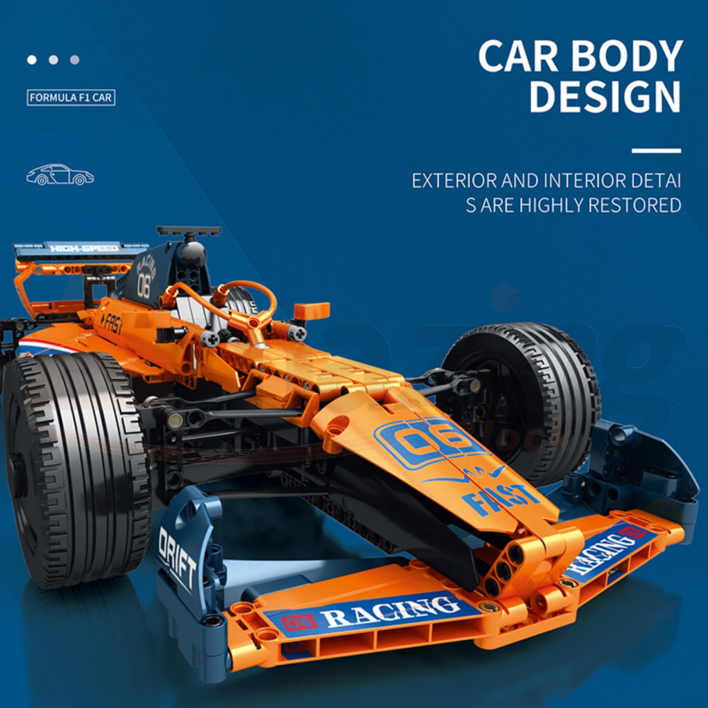 Reobrix 11006-D The 1:8 Scale McLaren F1 Car (Motorized Model)
