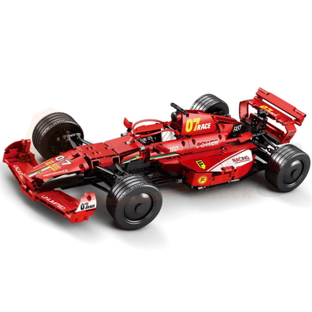 Reobrix 11007-D The 1:8 Scale Ferrari F1 Car (Motorized Model)