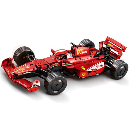 Reobrix 11007-D The 1:8 Scale Ferrari F1 Car (Motorized Model)