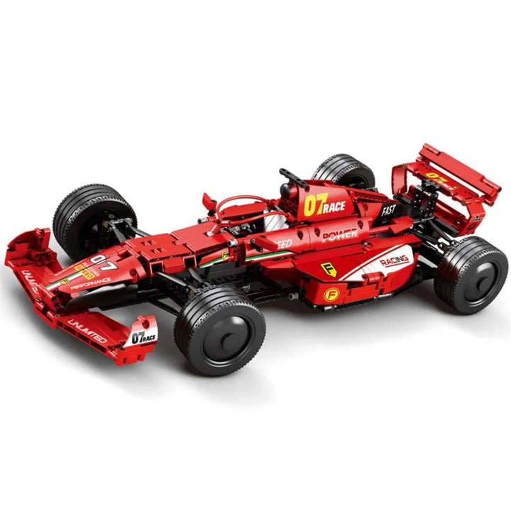 Reobrix ZZ11007-D The 1:8 Scale Ferrari F1 Car (Motorized Model)