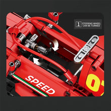 Reobrix ZZ11007-D The 1:8 Scale Ferrari F1 Car (Motorized Model)
