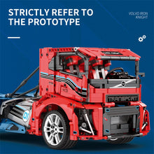Reobrix ZZ11008-D The Volvo Iron Knight Truck