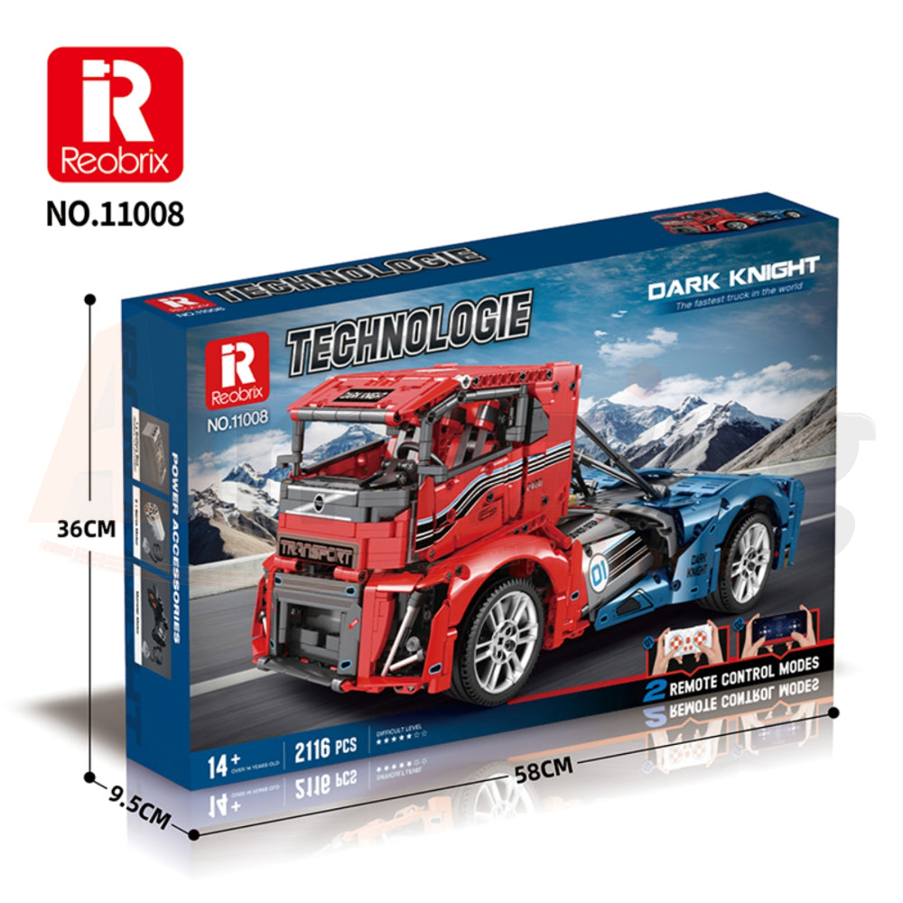 Reobrix 11008-D The Volvo Iron Knight Truck