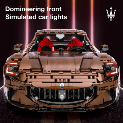Reobrix 11009-D The Maserati GranTurismo 110th Anniversary Edition (Motorized Model)
