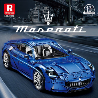 Reobrix 11010 The Maserati GranTurismo 110th Anniversary Edition (Static Model)