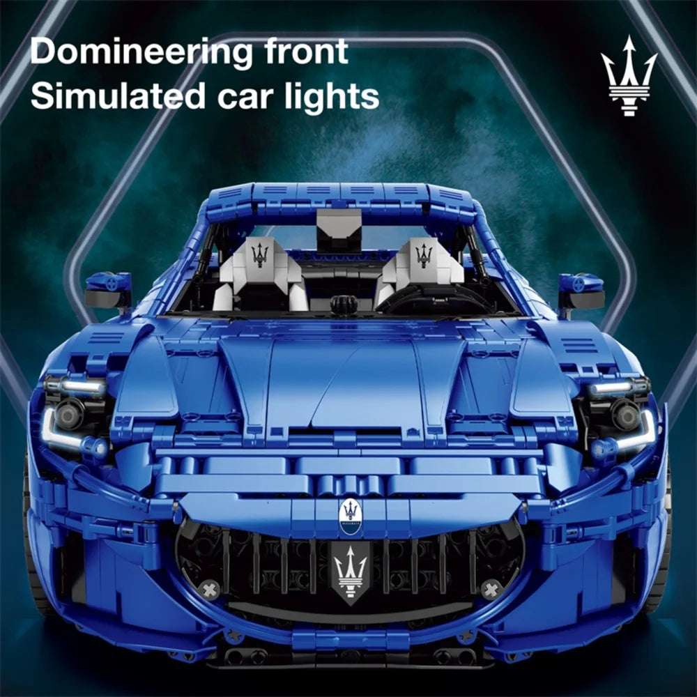 Reobrix ZZ11010 The Maserati GranTurismo 110th Anniversary Edition (Static Model)