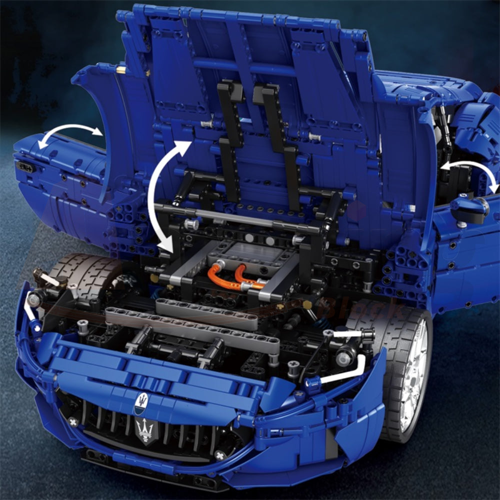 Reobrix 11010 The Maserati GranTurismo 110th Anniversary Edition (Static Model)