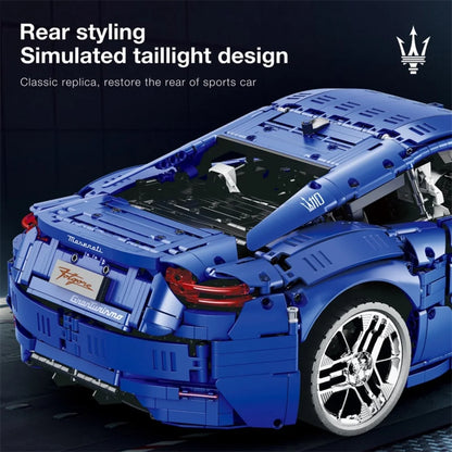 Reobrix ZZ11010 The Maserati GranTurismo 110th Anniversary Edition (Static Model)