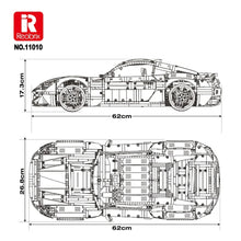 Reobrix ZZ11010 The Maserati GranTurismo 110th Anniversary Edition (Static Model)