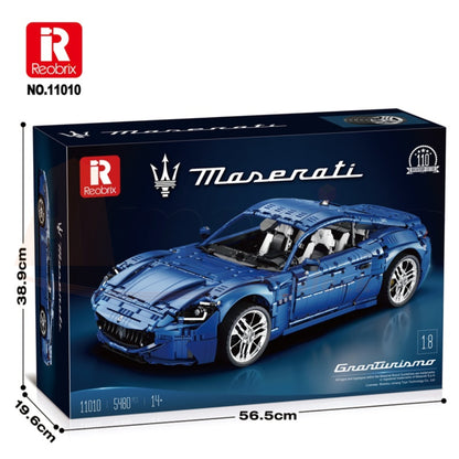 Reobrix 11010 The Maserati GranTurismo 110th Anniversary Edition (Static Model)
