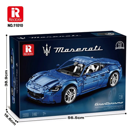 Reobrix ZZ11010 The Maserati GranTurismo 110th Anniversary Edition (Static Model)