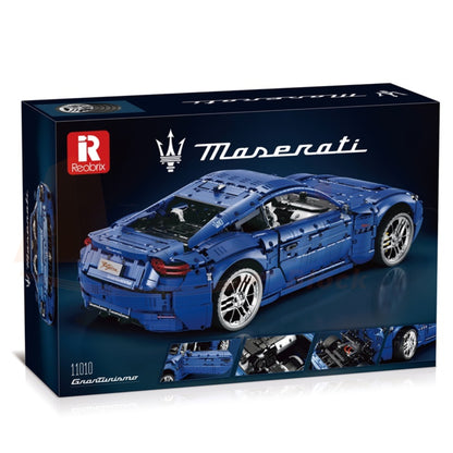 Reobrix 11010 The Maserati GranTurismo 110th Anniversary Edition (Static Model)