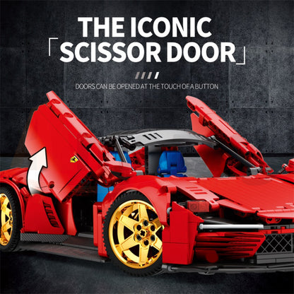 Reobrix 11025-D The 1:10 Scale Ferrari Daytona SP3 (Motorized Model)