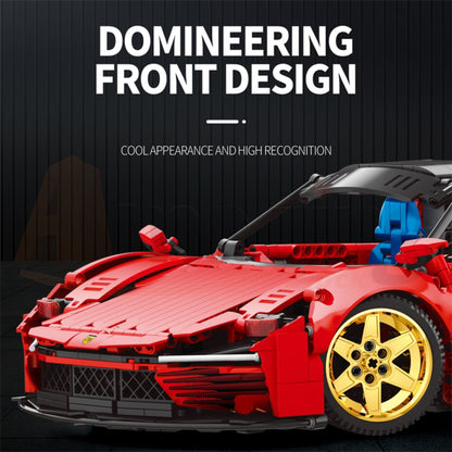 Reobrix 11025-D The 1:10 Scale Ferrari Daytona SP3 (Motorized Model)