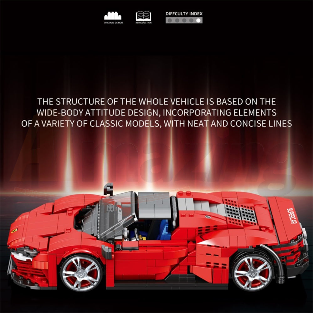 Reobrix 11026 The 1:16 Scale Ferrari Daytona SP3