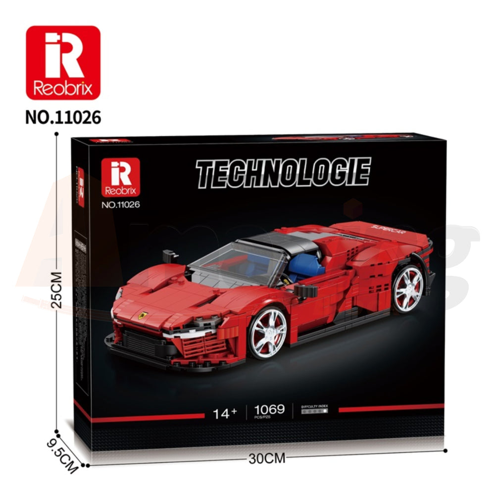 Reobrix 11026 The 1:16 Scale Ferrari Daytona SP3