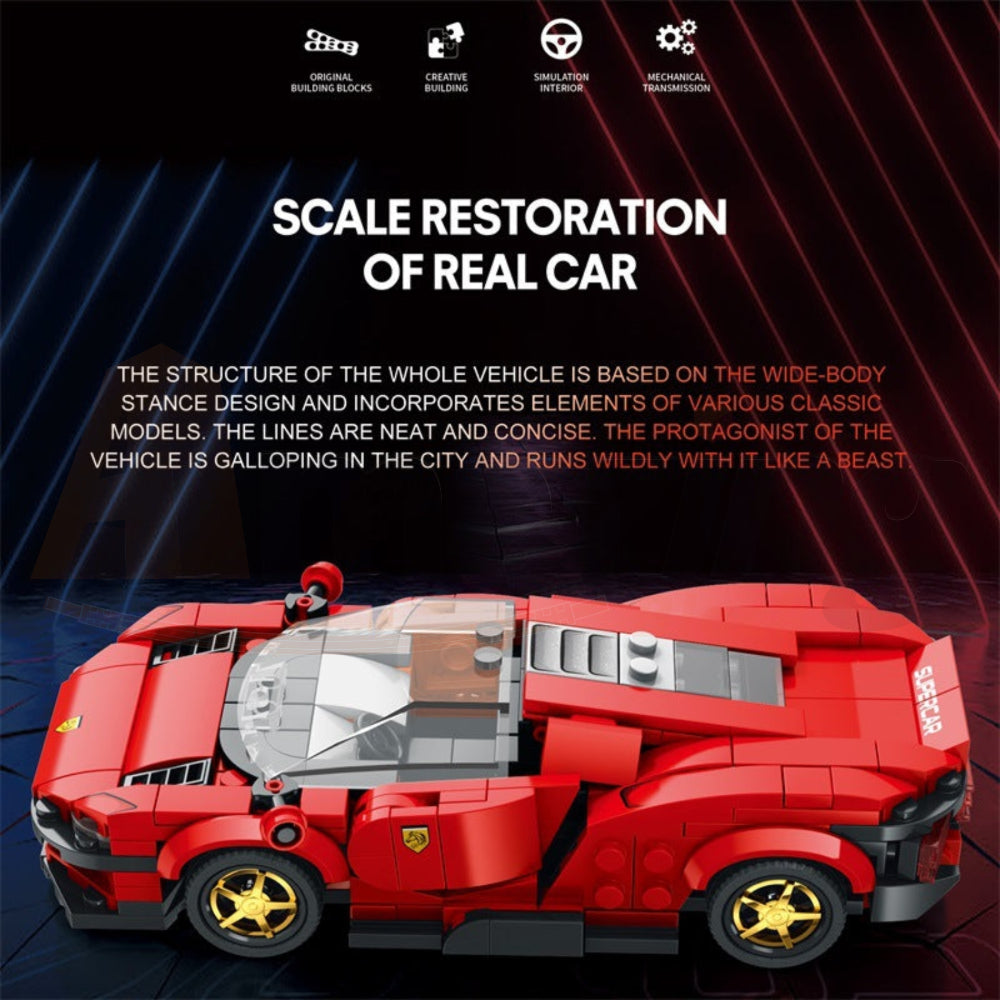 Reobrix 11027 The 1:24 Scale Ferrari Daytona SP3