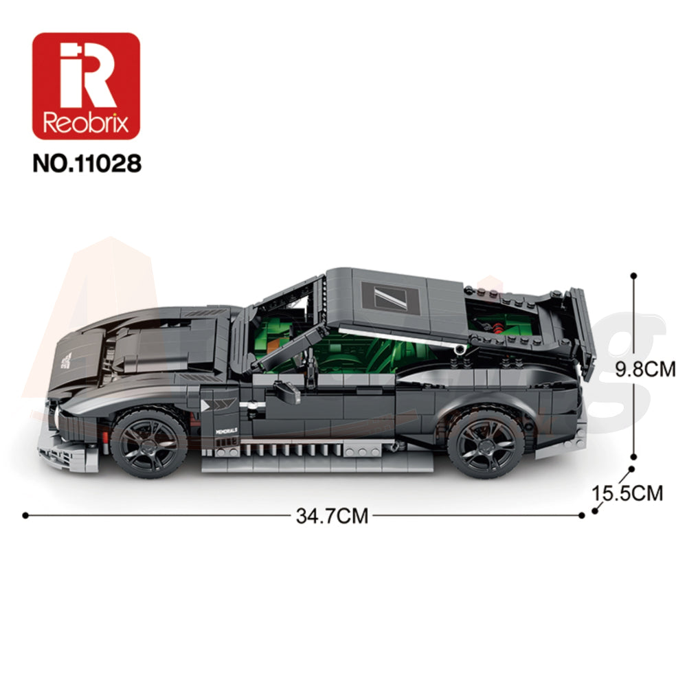 Reobrix 11028 The 1:12 Scale VICTOR Supercar
