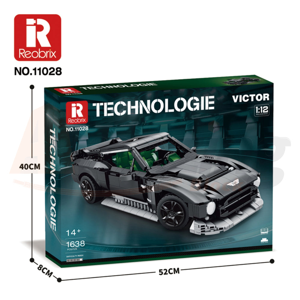 Reobrix 11028 The 1:12 Scale VICTOR Supercar