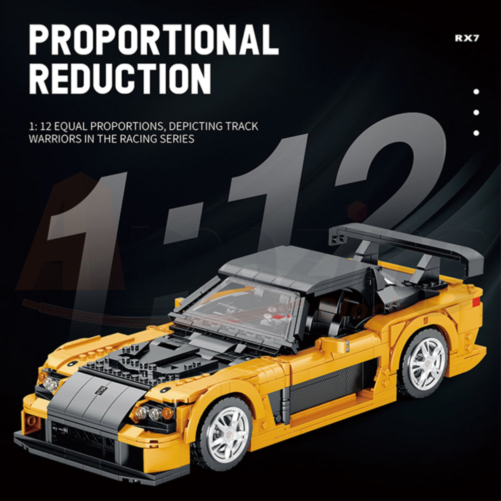 Reobrix 11029 The 1:12 Scale RX-7 Supercar