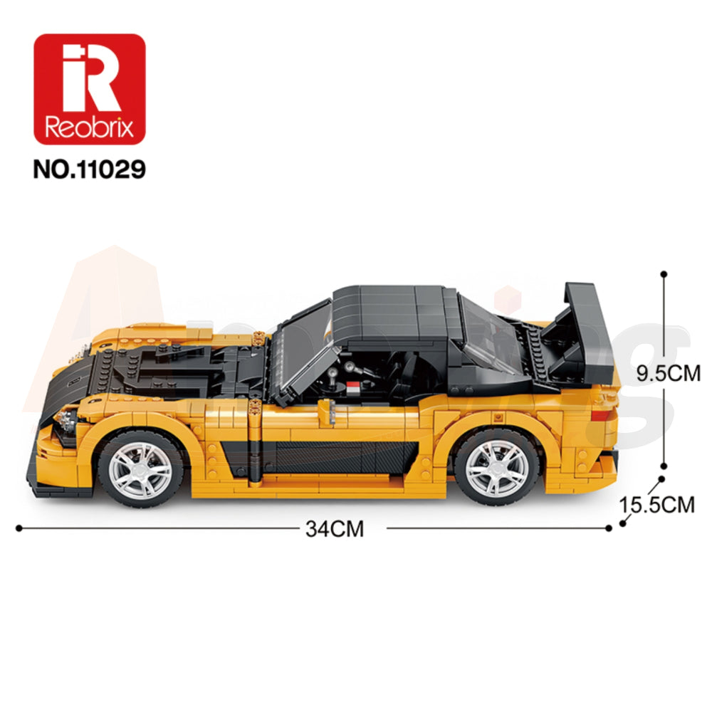 Reobrix 11029 The 1:12 Scale RX-7 Supercar
