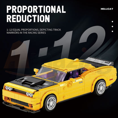 Reobrix 11030 The 1:12 Scale Hellcat Supercar