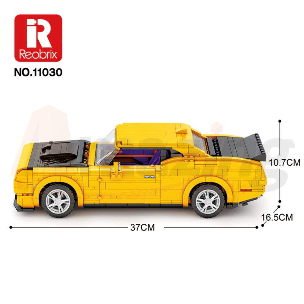 Reobrix 11030 The 1:12 Scale Hellcat Supercar