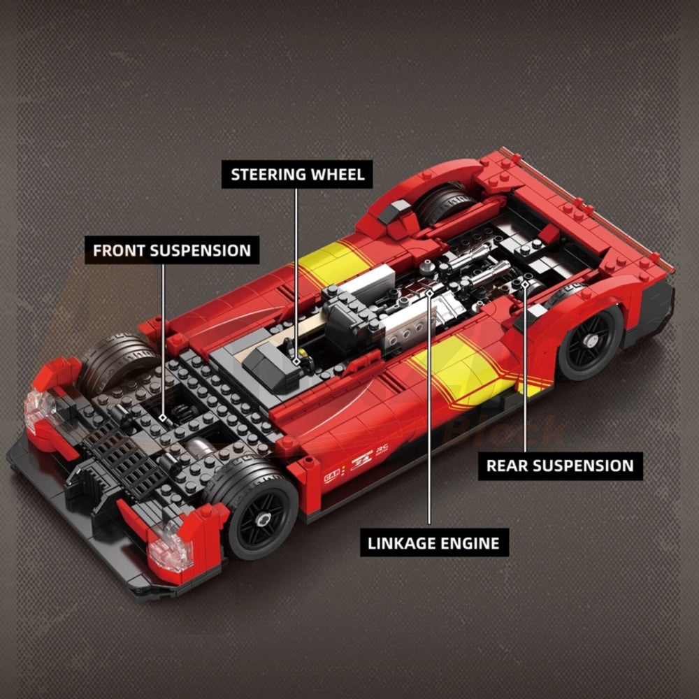 Reobrix 11041 1:16 The Red Supercar