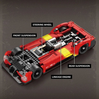 Reobrix ZZ11041 1:16 The Red Supercar