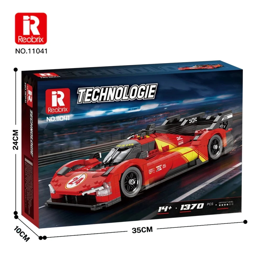 Reobrix ZZ11041 1:16 The Red Supercar