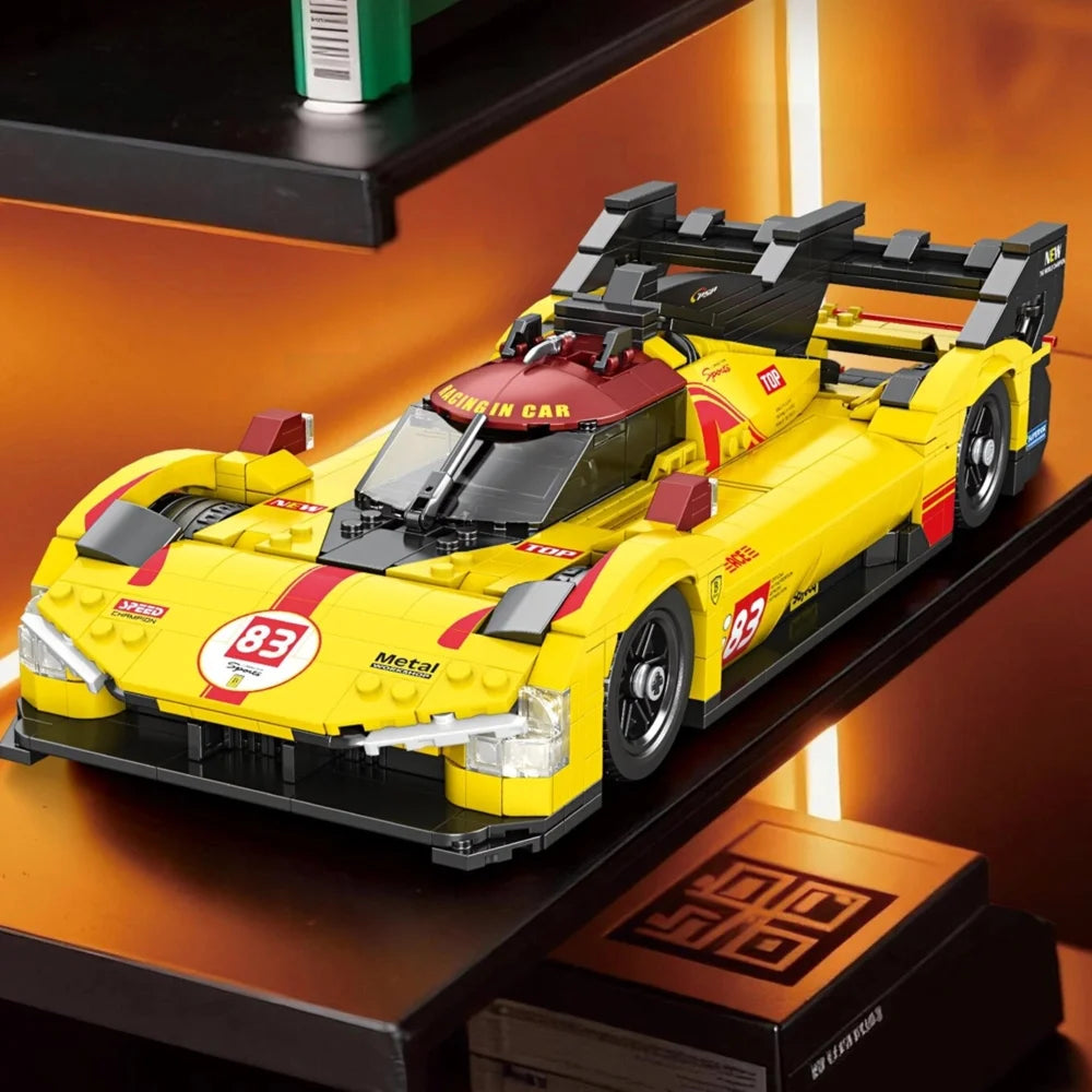 Reobrix ZZ11042 1:16 The Yellow Supercar