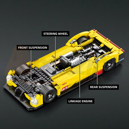 Reobrix 11042 1:16 The Yellow Supercar