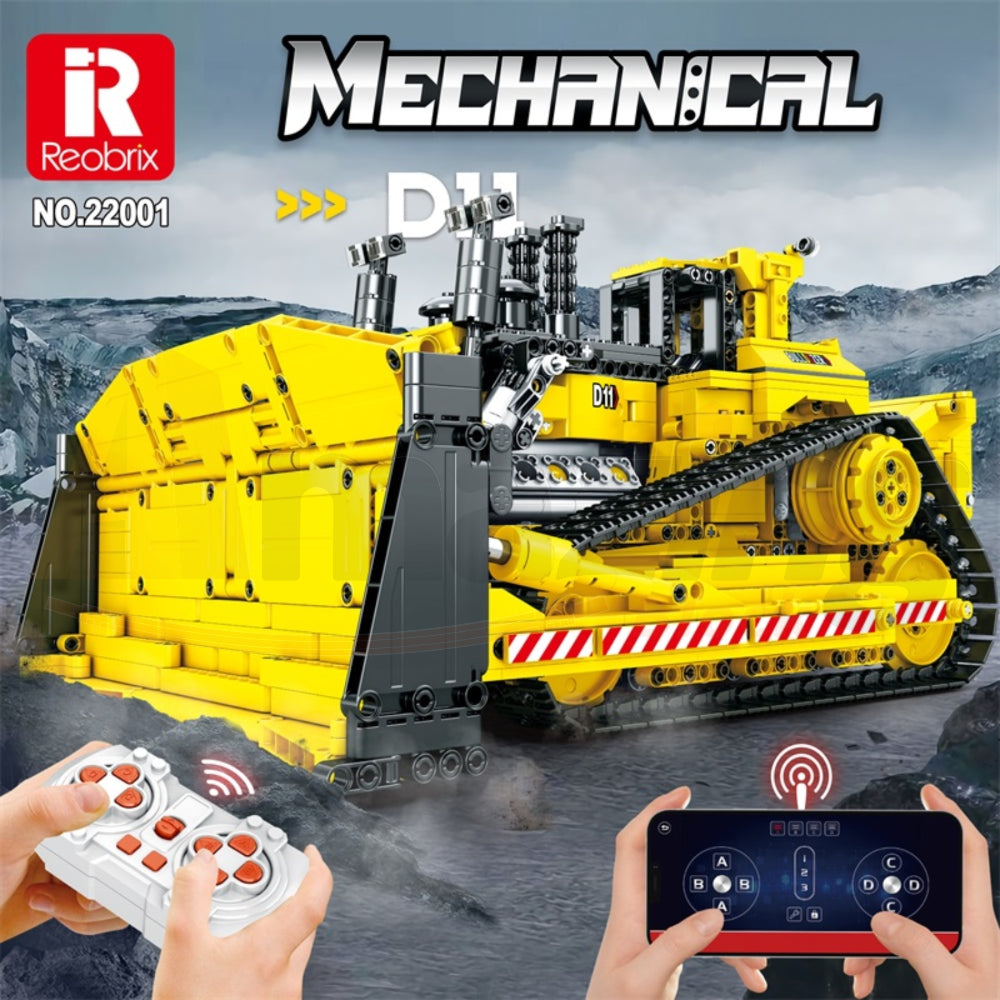 Reobrix 22001 The Mechanical Backhoe Loader