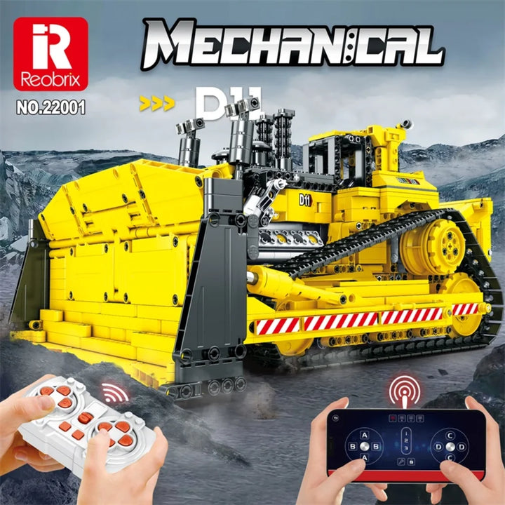 Reobrix ZZ22001 The Mechanical Backhoe Loader