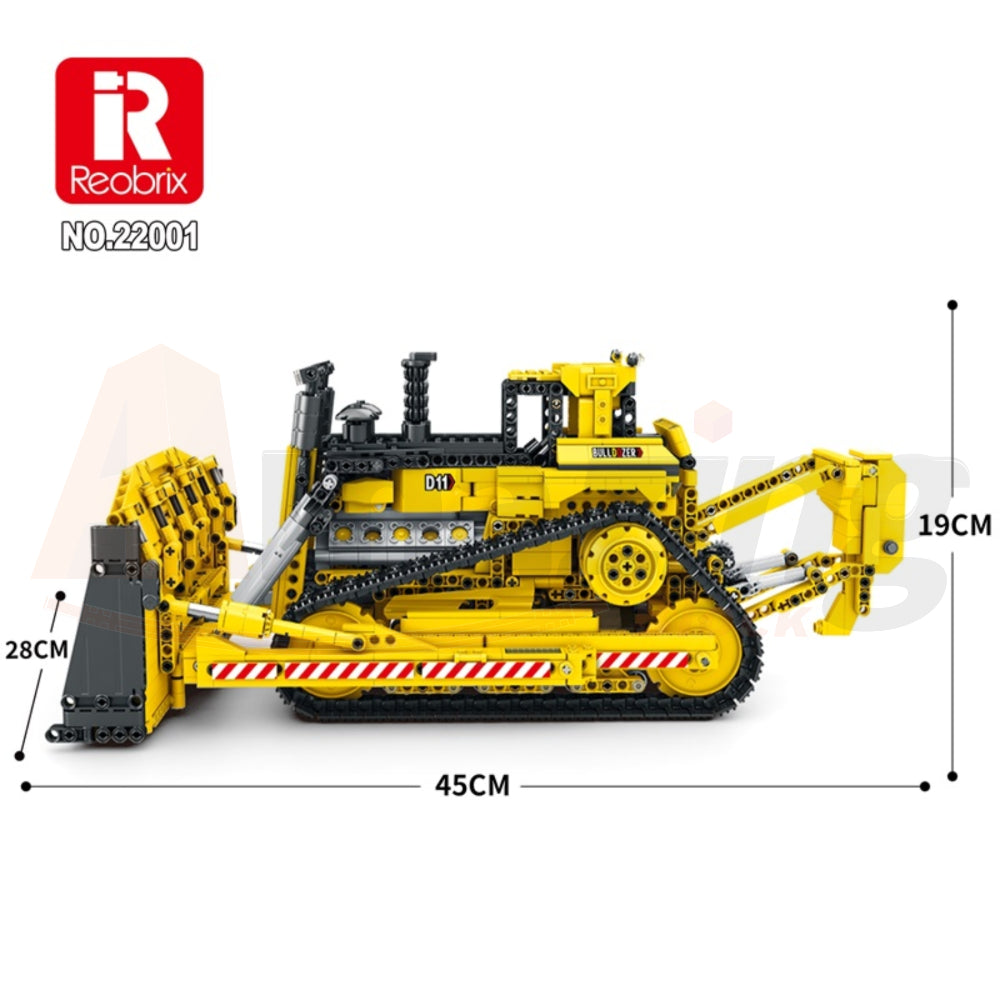 Reobrix 22001 The Mechanical Backhoe Loader