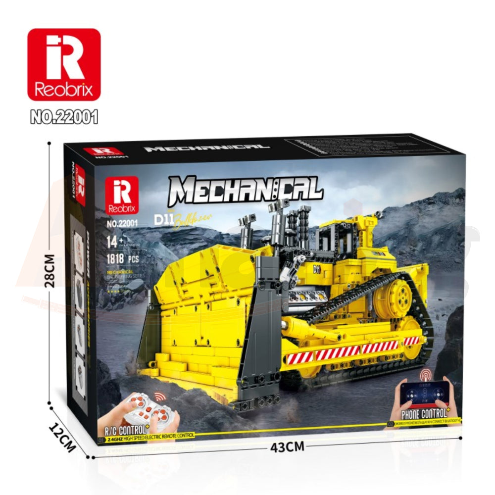 Reobrix 22001 The Mechanical Backhoe Loader