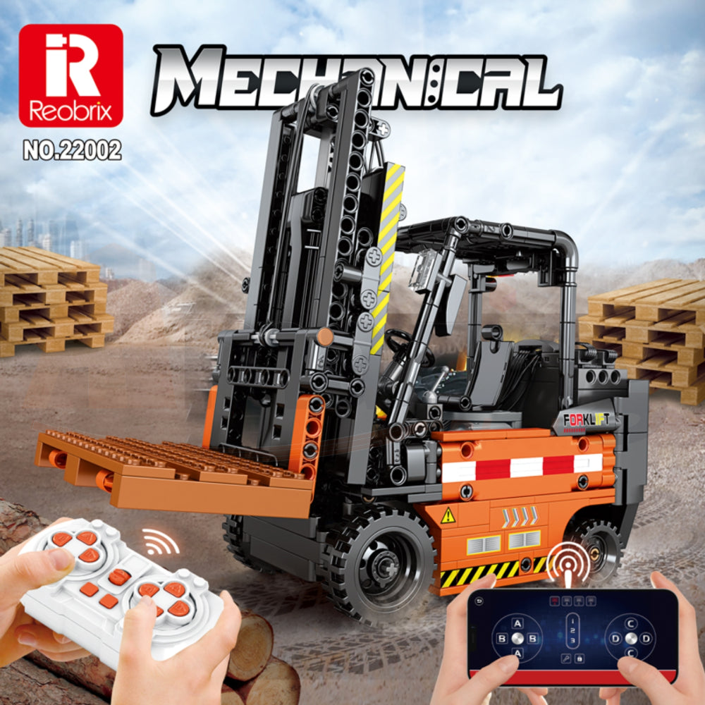 Reobrix 22002 The Mechanical Forklift Truck