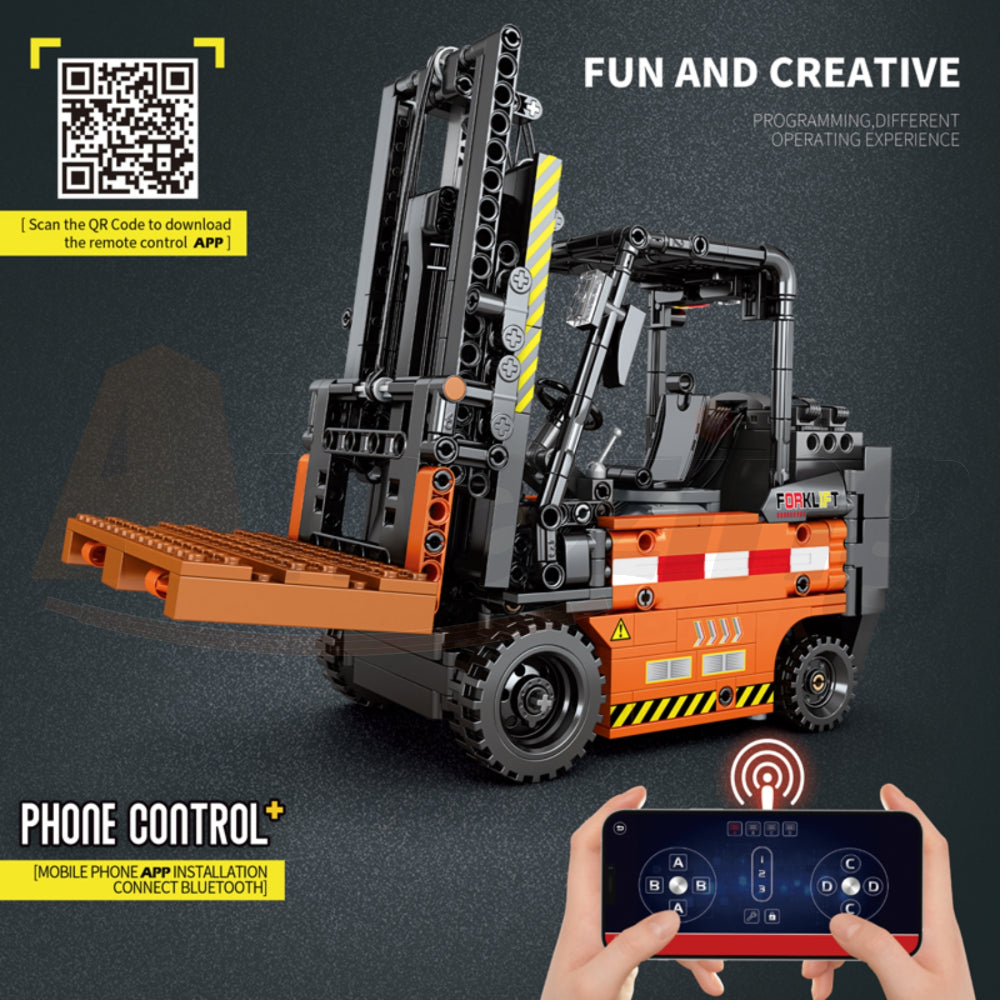 Reobrix 22002 The Mechanical Forklift Truck