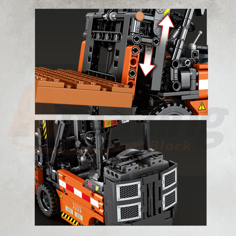 Reobrix 22002 The Mechanical Forklift Truck