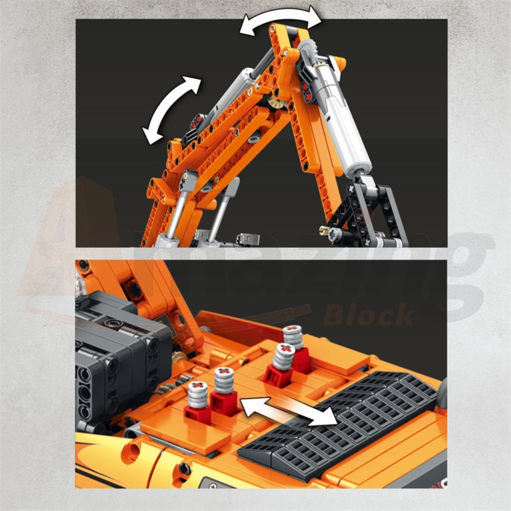 Reobrix 22003 The RC Excavator