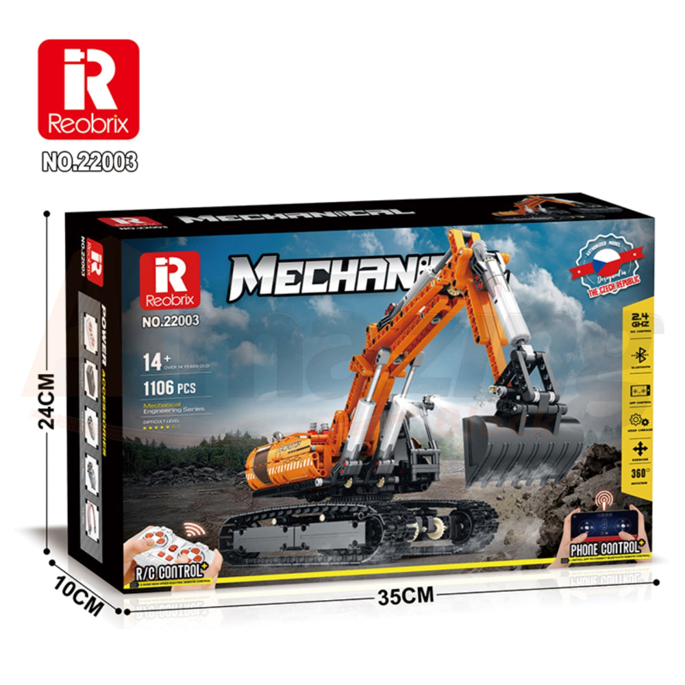 Reobrix 22003 The RC Excavator
