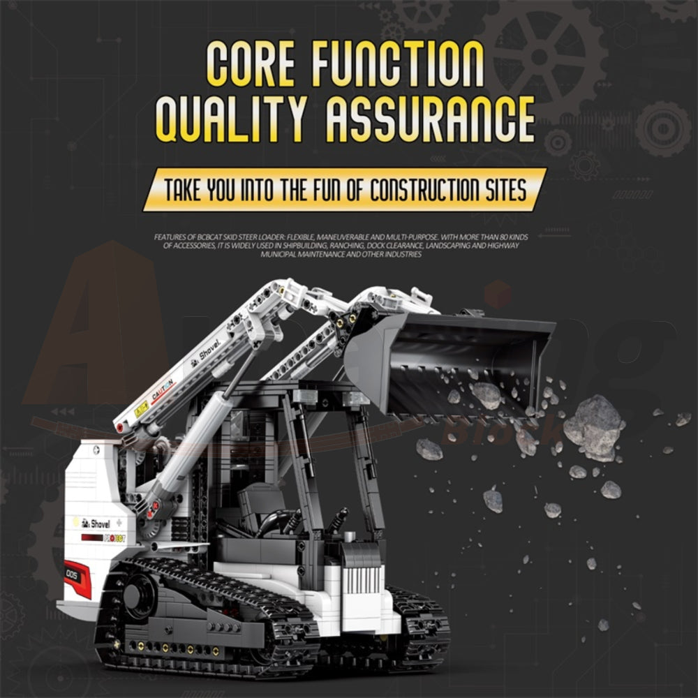 Reobrix 22004 The Bobcat Skid Steer Loader