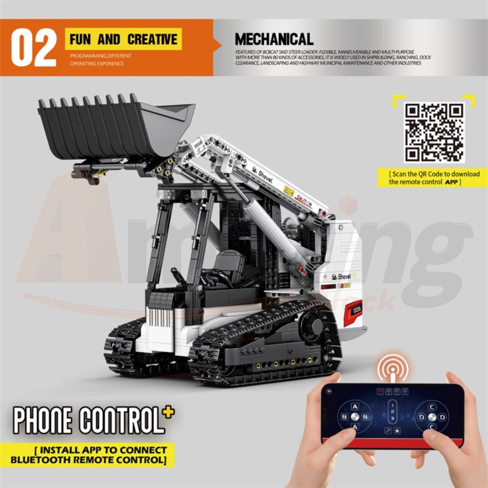 Reobrix 22004 The Bobcat Skid Steer Loader
