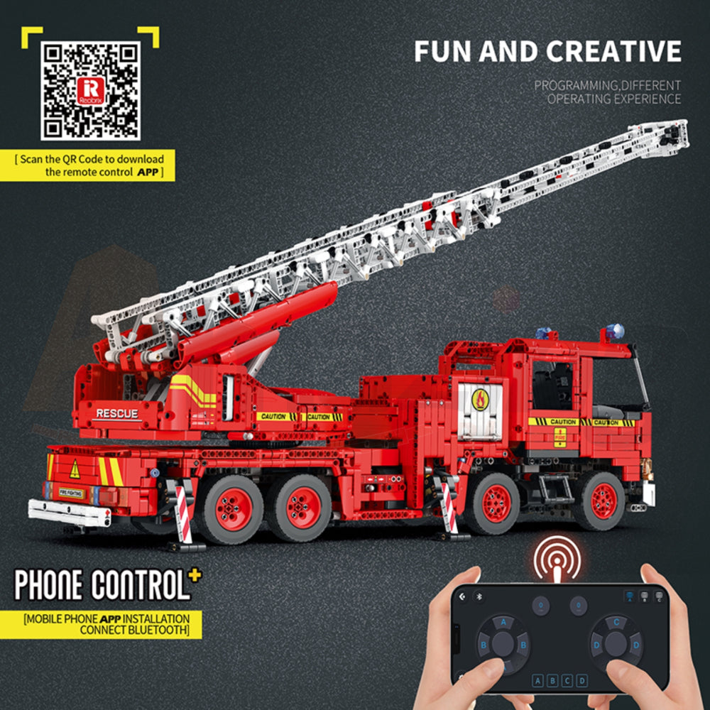 Reobrix 22005 The Mechanical Fire Engine