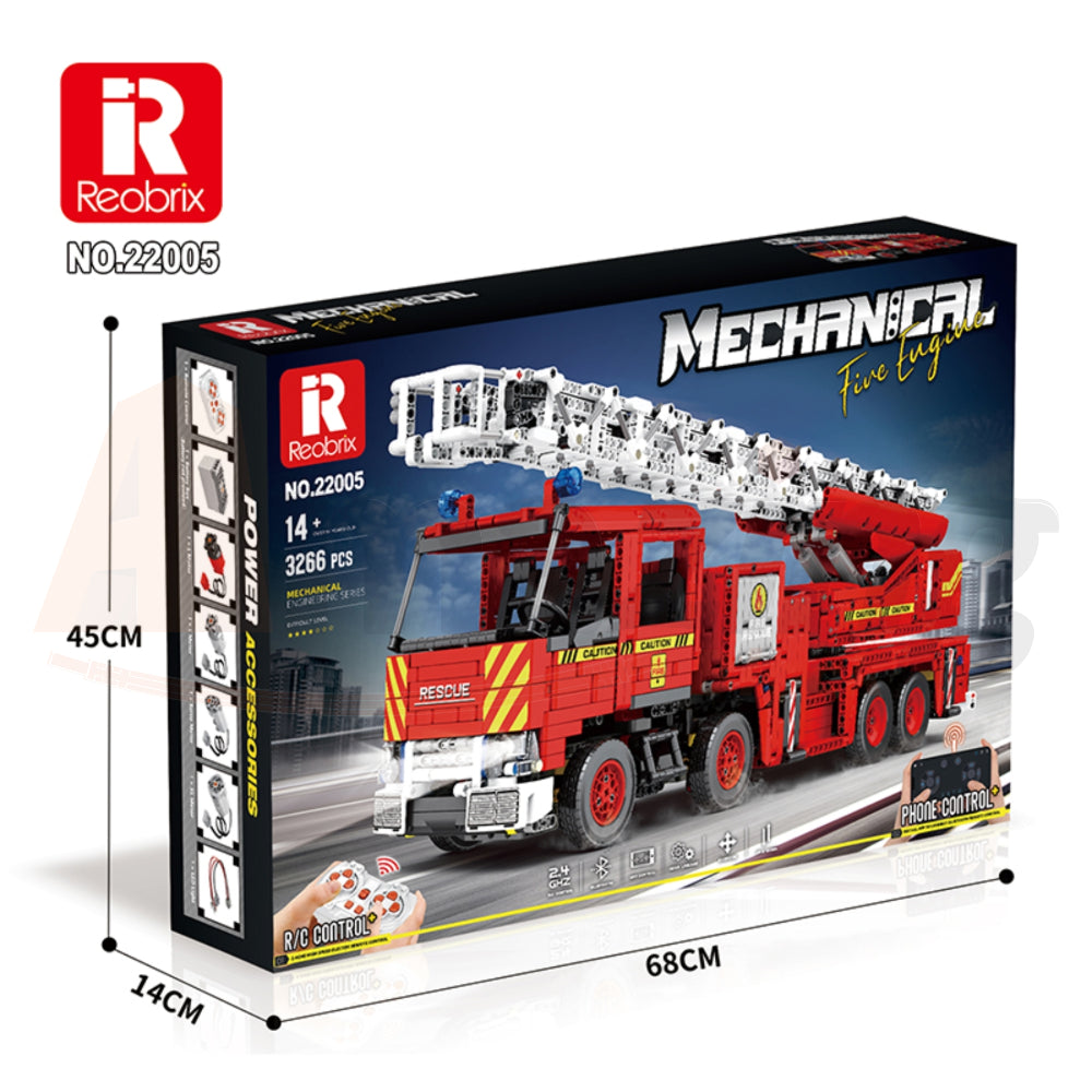Reobrix 22005 The Mechanical Fire Engine